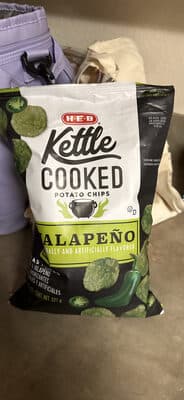Kettle Cooked Potato Chips Jalapeño