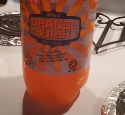 Orange Diet Burst Soda