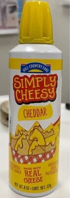 Cheddar Simply Cheesy Pasteurized Cheese Snack