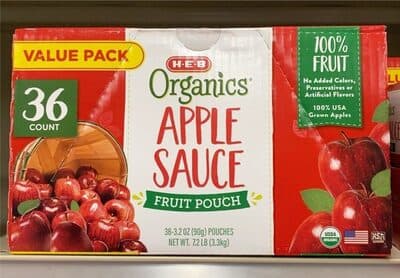 Applesauce Fruit Pouch