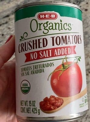 Crushed tomatoes