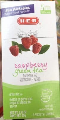 Raspberry Green Tea