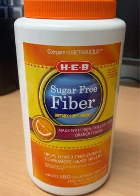 Sugar free fiber