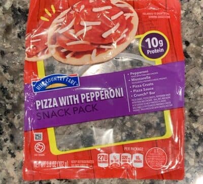Pizza With Pepperoni Snack Pack