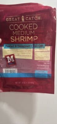 Cooked Medium Shrimp