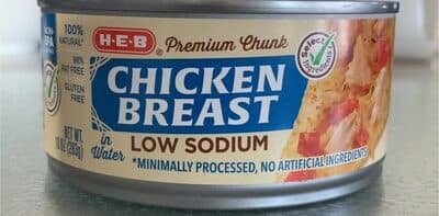 Premium Low Sodium Chunk Chicken Breast