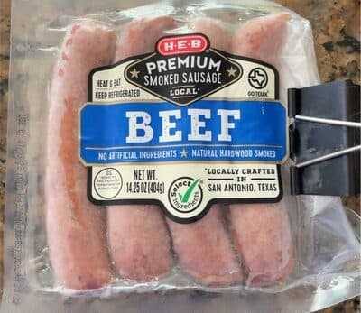 Premium Smoked Sausage Beef