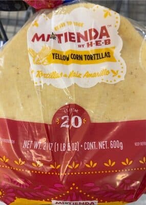 Yellow Corn Tortillas