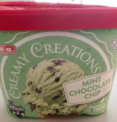 Mint Chocolate Chip Peppermint Premium Ice Cream Made With Fresh Cream And Rich Naturally Flavored Chocolate Chips