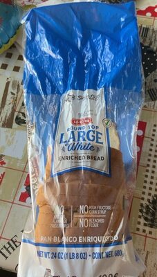 Round Top Large White Enriched Bread