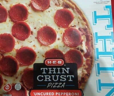 Thin Crust Pepperoni Pizza