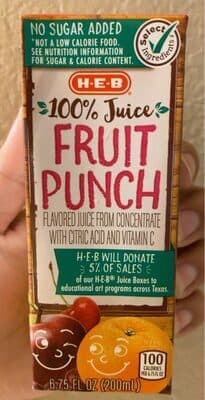 Fruit punch Juice