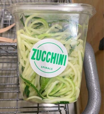 Zucchini Spirals