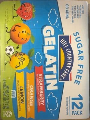 fare gelatin sugar free