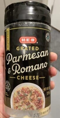 Grated Parmesan & Romano Cheese