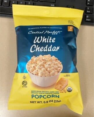 White Cheddar Cheese Popcorn