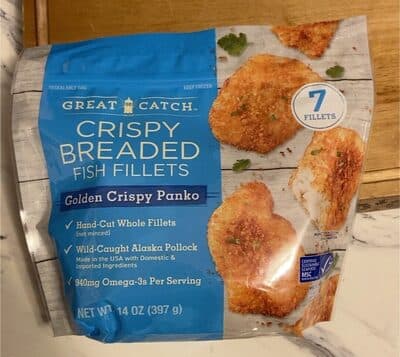 Crispy Breaded Fish Fillets