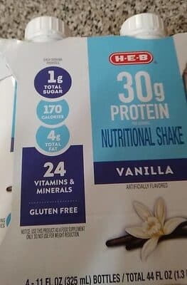 Nutritional shake