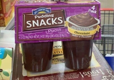 Chocolate Pudding Snacks