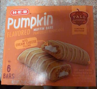 Pumpkin Muffin Bars