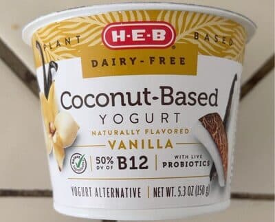 Coconut-Based Yogurt - Vanilla
