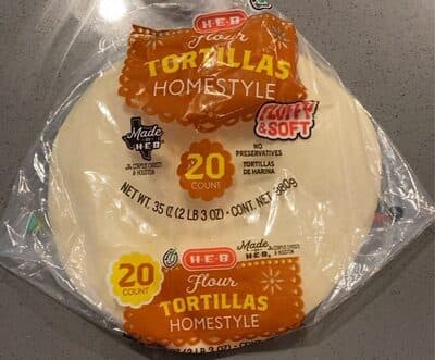 Homestyle Flour Tortillas