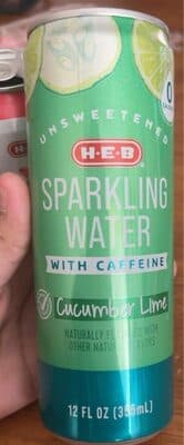 Sparkling water