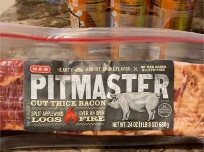HEB pitmaster cut thick bacon
