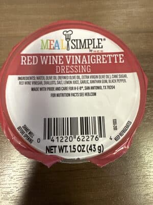 Red Wine Vinaigrette