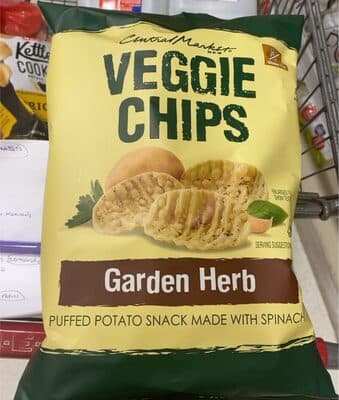 Garden Herb Veggie Chips