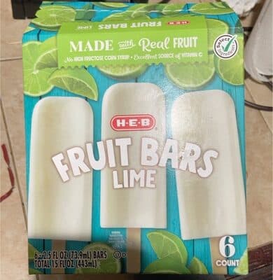 Fruit Bars Lime