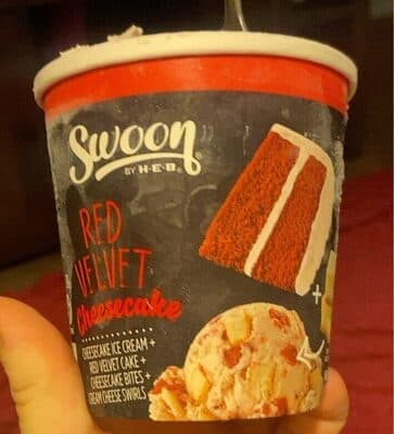 Swoon Red Velvet Cheesecake