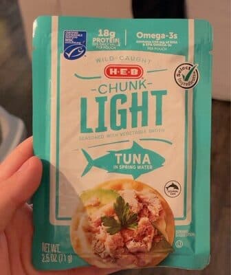 HEB Chunk Light Tuna