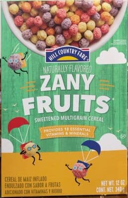 Zany fruits