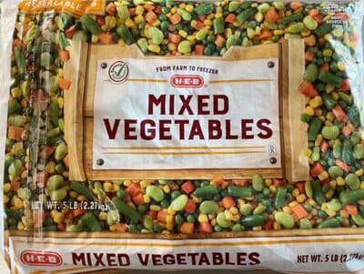 Mixed Vegetables