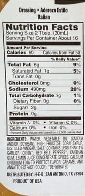 Italian Salad Dressing