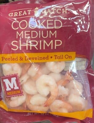 Cooked Medium Shrimp