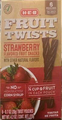 Fruit Twists Strawberry