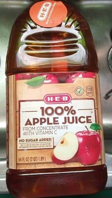 Apple Juice From Concentrate