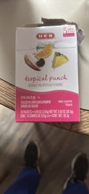 Tropical Punch Flavored Drink Mix To Go Packets