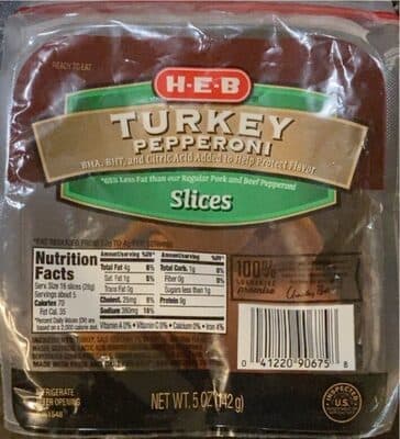 Turkey Pepperoni