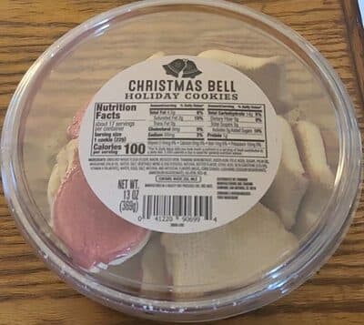 Christmas Bell Holiday Cookies