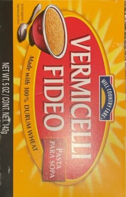 Vermicelli Fideo