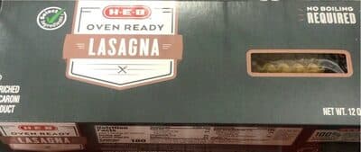 ENRICHED MACARONI PRODUCT, OVEN READY LASAGNA