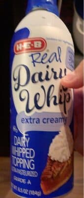 Dairy Whipped Cream