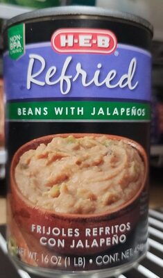 Refried Beans With Jalapenos