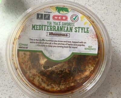 Mediterranean Style Hummus