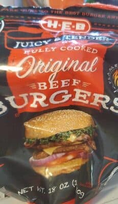 Original Beef Burgers