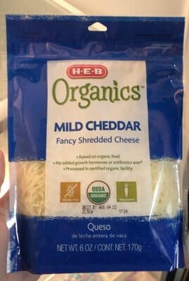 Mild Cheddar Shredded Cheese