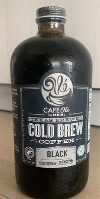 Black Cold Brew Coffee